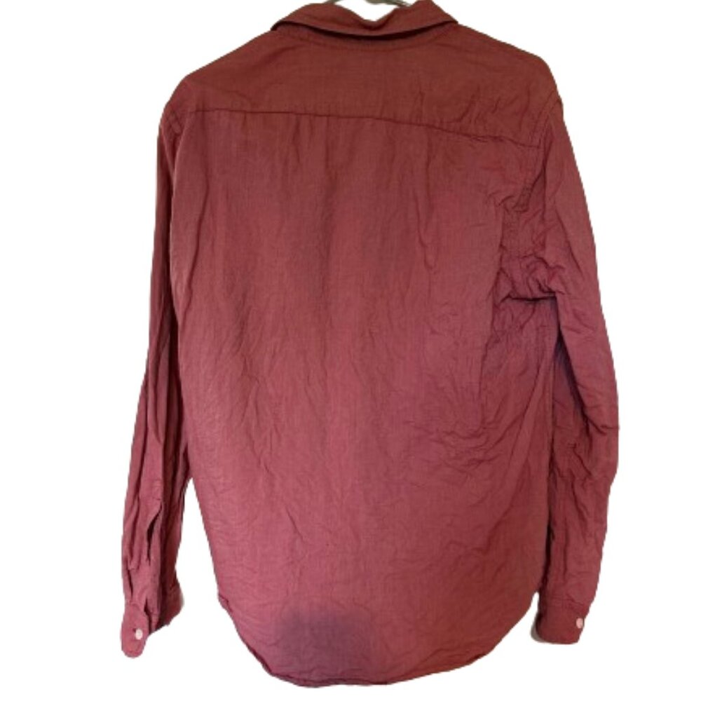 Express Light Red Button Down - image 2